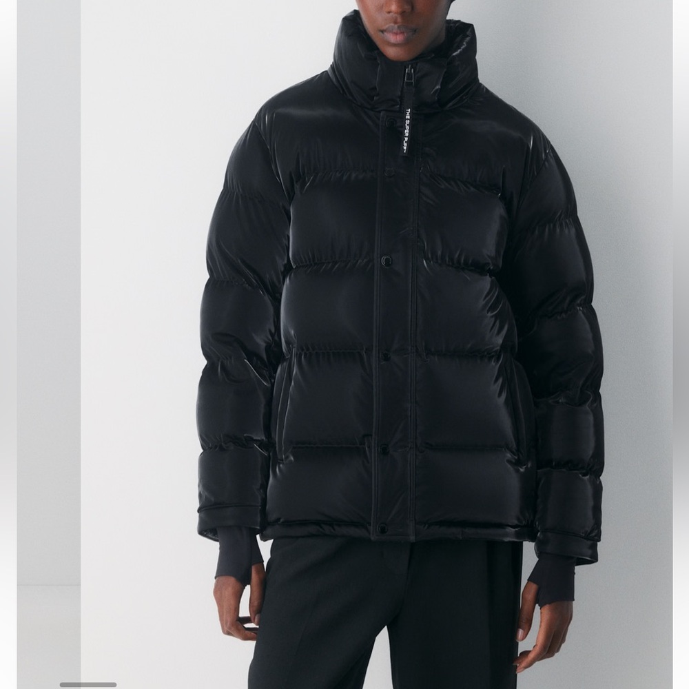 Aritzia women’s the super puffer liquid shine M